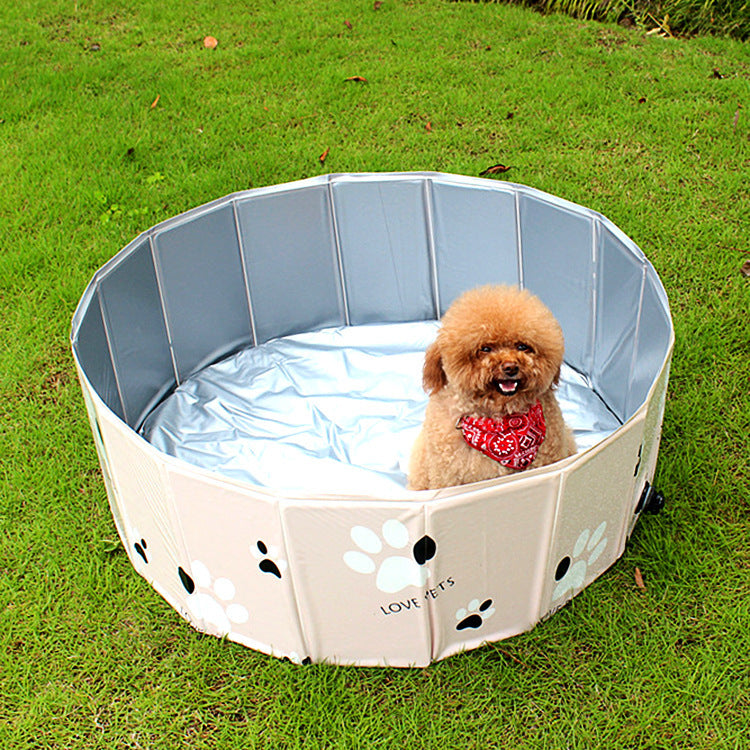 Portable Foldable Dog Pool for Indoor