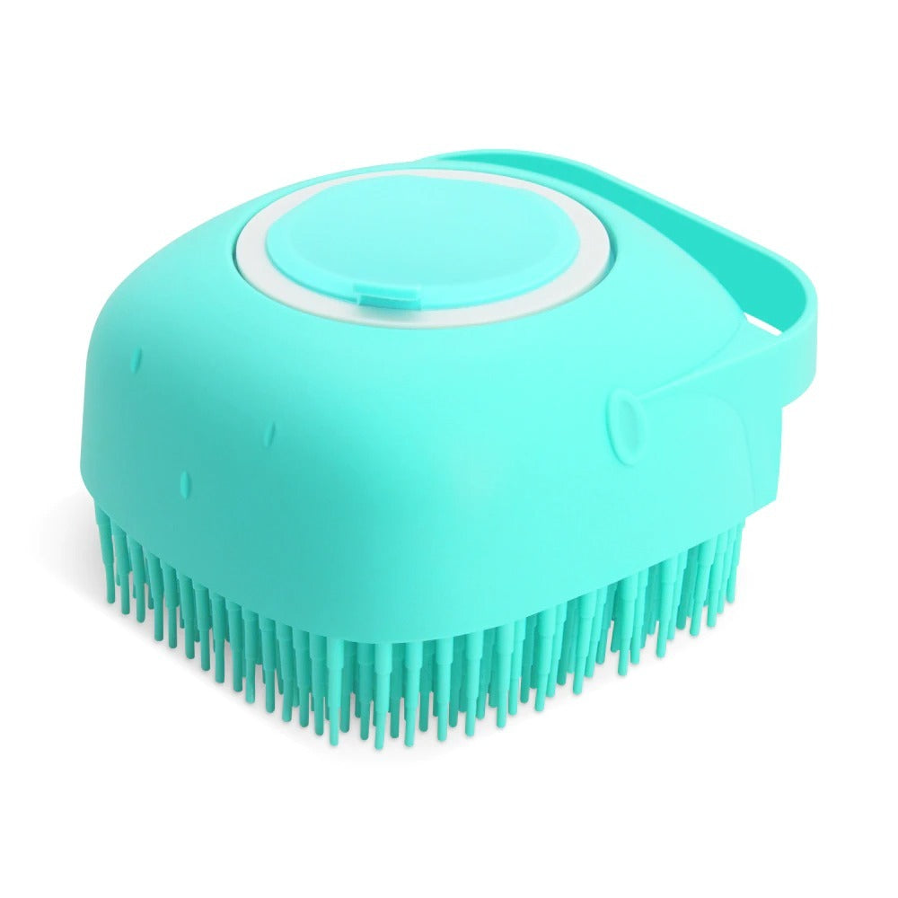 Silicone Pet Shampoo Grooming Brush