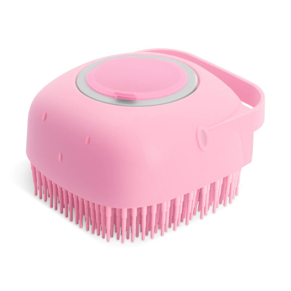 Silicone Pet Shampoo Grooming Brush