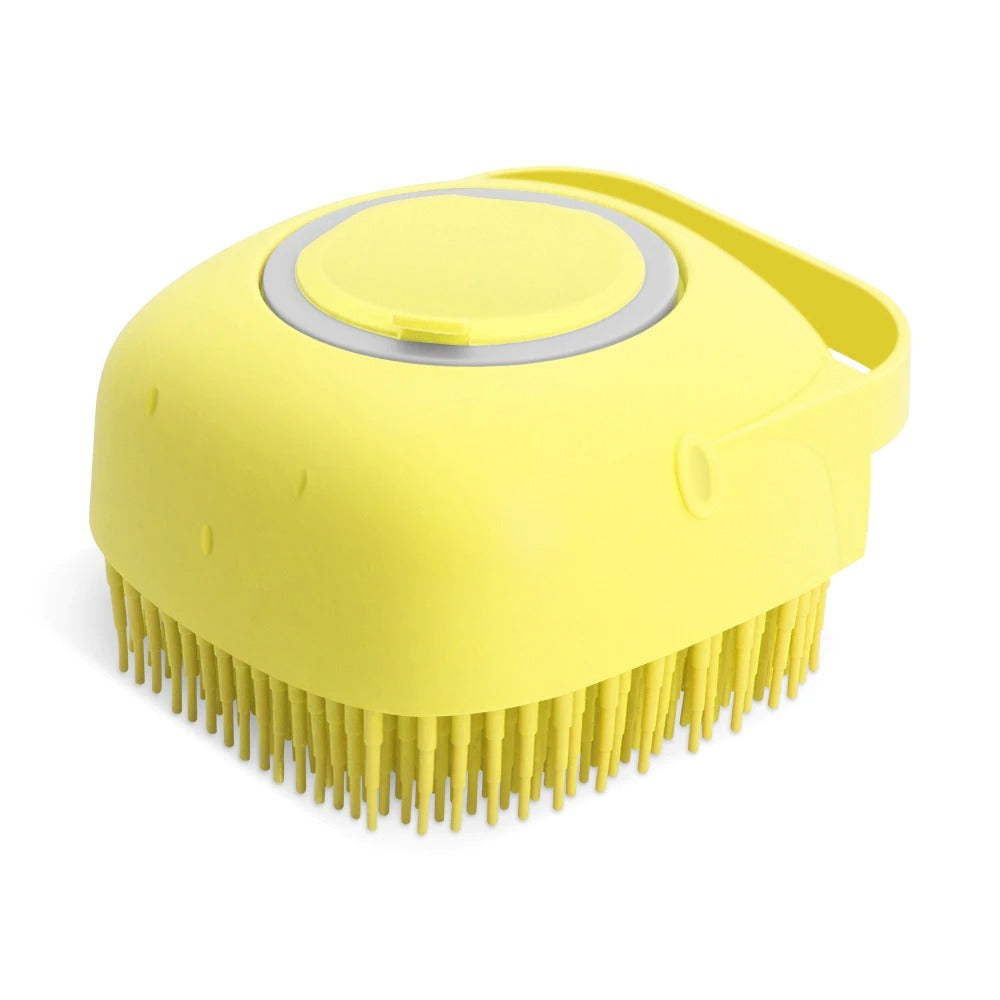 Silicone Pet Shampoo Grooming Brush