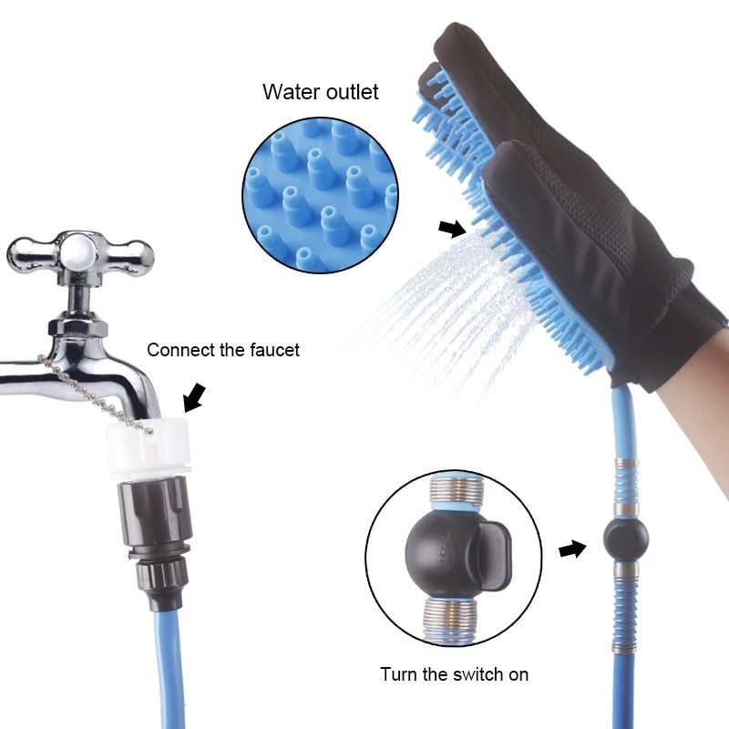 Handheld Pet Dog & Cat Shower Head Tool