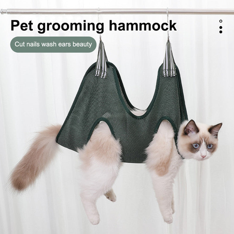Pet Grooming Hammock Harness for Cats & Dogs