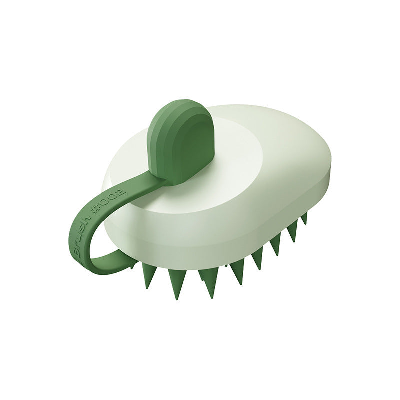 Soft Silicone Pet Hair Remover & Massage Brush