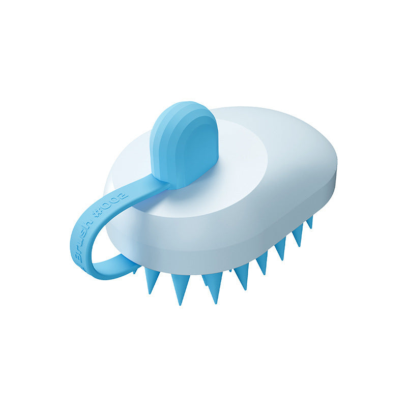 Soft Silicone Pet Hair Remover & Massage Brush