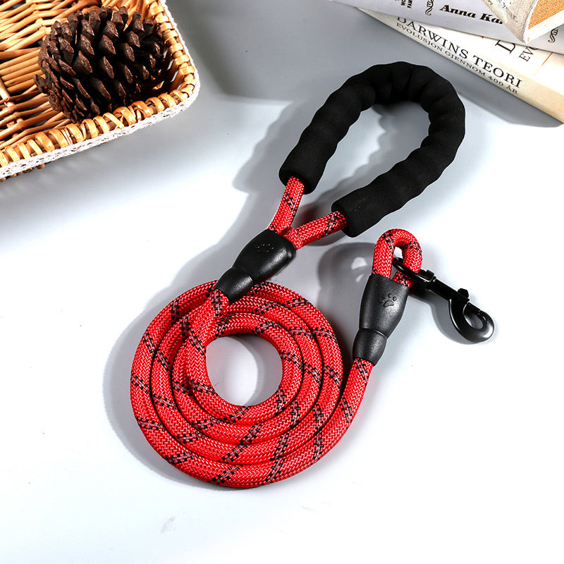Reflective Nylon Rope Dog Leash