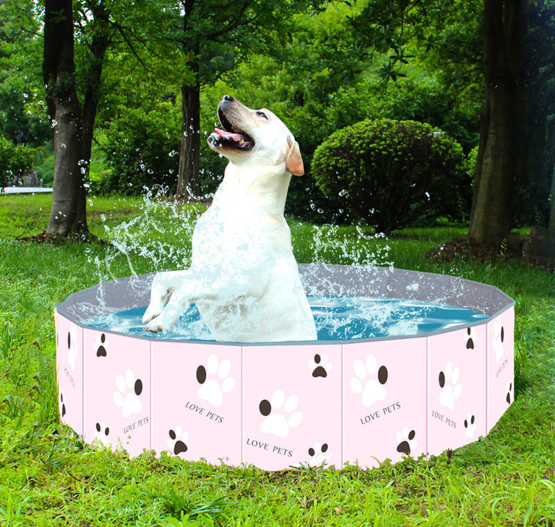 Portable Foldable Dog Pool for Indoor