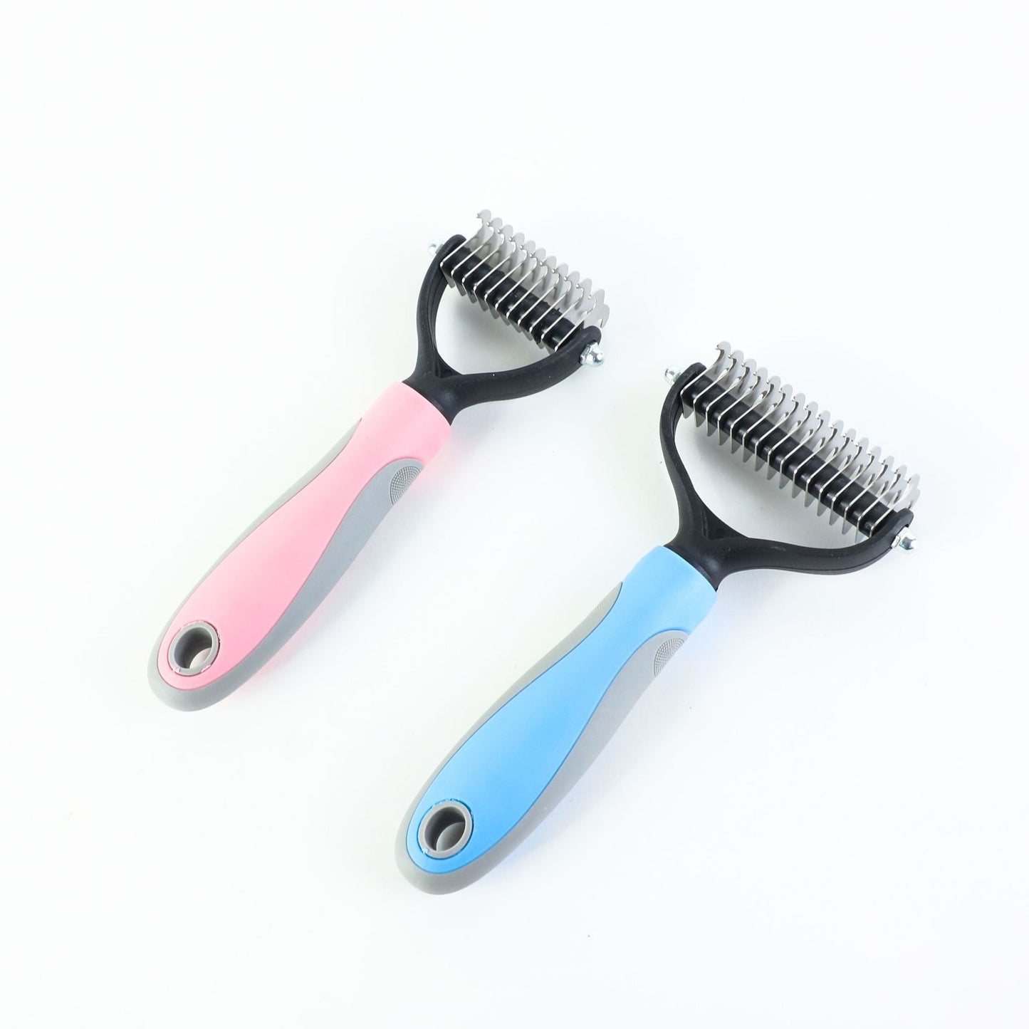 Stainless Steel Double-Sided Pet Grooming Brush