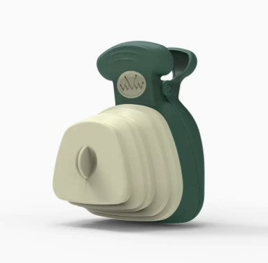 2-in-1: Foldable Poop Bag Dispenser & Scoop
