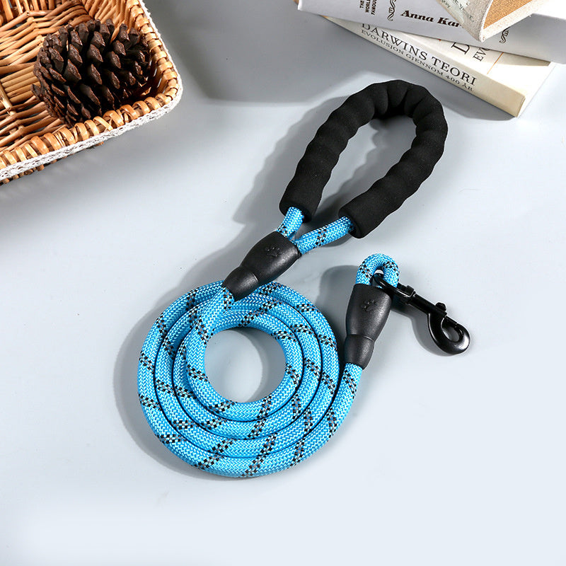 Reflective Nylon Rope Dog Leash