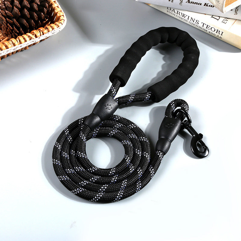Reflective Nylon Rope Dog Leash
