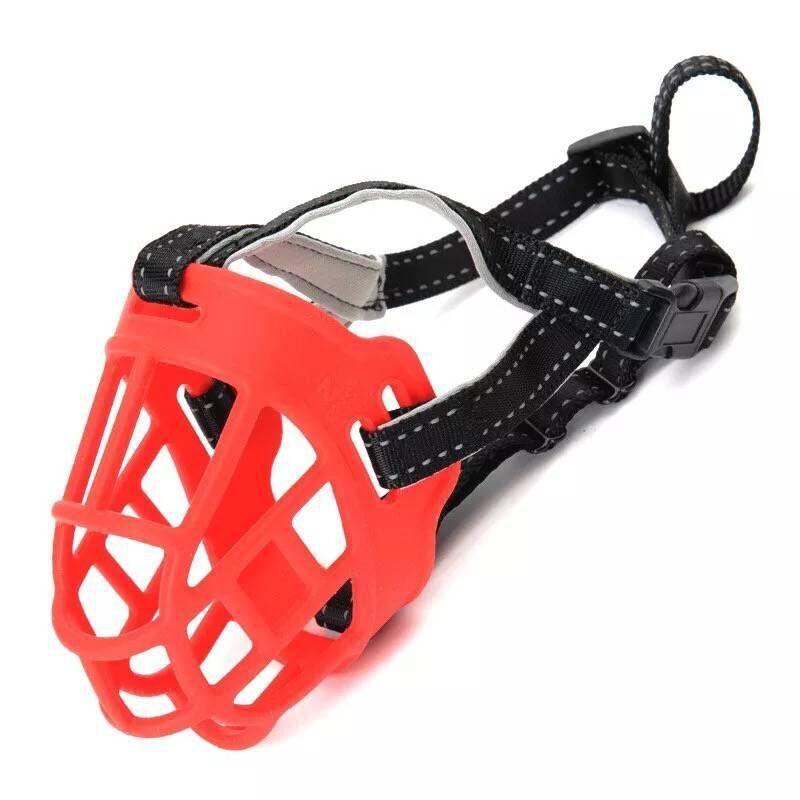 Soft Silicone Muzzle for Safe Barking & Bite Control