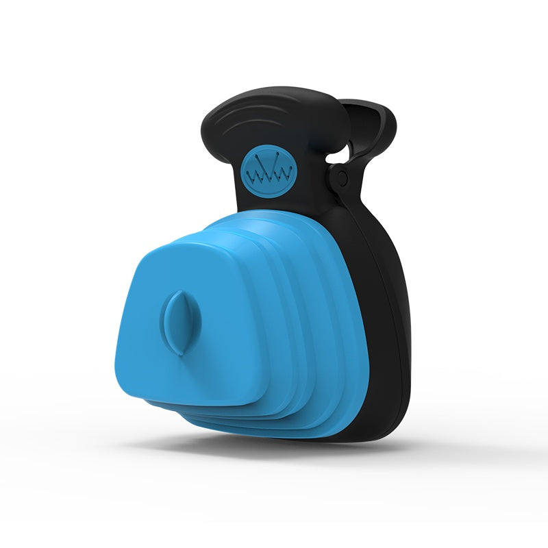 2-in-1: Foldable Poop Bag Dispenser & Scoop