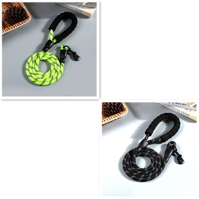Reflective Nylon Rope Dog Leash
